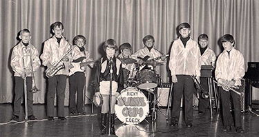 Photo of Bubble Gum Band circa 1971