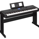 Yamaha DGX660B 88-Key Weighted Digital Piano w/ Stand
