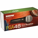 Shure PGA48 Vocal Mic (w/XLR Cable)