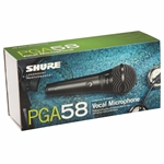 Shure PGA58 Vocal Mic (w/XLR Cable)