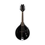 Ortega RMAE40SBK A Style Mandolin—Black Satin Finish, w/ Electronics