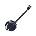 Ortega 5 String Banjo—Black Satin Finish