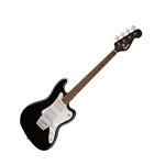 Squier Paranormal Rascal Bass HH (Short Scale)–Metallic Black