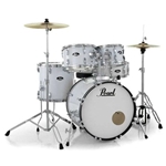 Pearl Road Show 5pc Kit (White) w/ Hardware & Cymbals