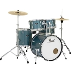 Pearl Road Show 5pc Kit (Blue Glitter) w/ Hardware & Cymbals