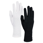 StylePlusBando COTBMD Black Cotton Medium Gloves