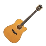 D'Angelico DAED500VNATGP2 Excel Bowery Dreadnought CE - Vintage Natural (w/Gigbag)
