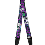 Buckle-Down GSWJK001 Guitar Strap - Joker