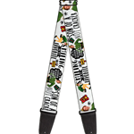 Buckle-Down GSWELF002 Guitar Strap - Buddy the Elf