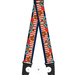 Buckle-Down GSWSM049 Guitar Strap - Superman