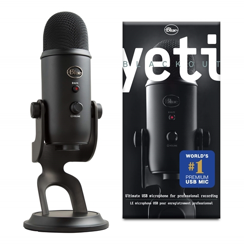 Royalton Music - Yeti Blackout USB Microphone
