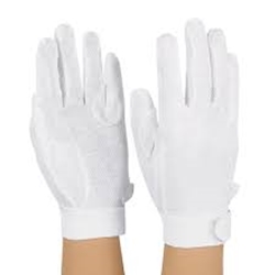 StylePlus DGWLG Deluxe Sure-Grip Gloves - White (L)