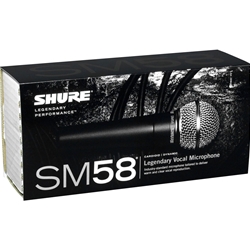 Shure SM58 Vocal Mic (Cable Not Included)