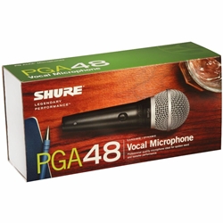 Shure PGA48 Vocal Mic (w/XLR Cable)