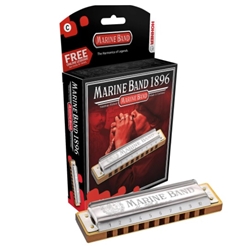 Hohner 1896 Marine Band Harmonica — Key of A