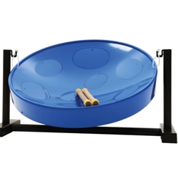 Jumbie Jam Steel Drum Kit (w/ Table Top Stand) - Blue Pan (G)