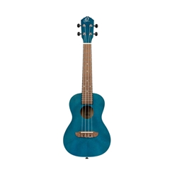 Ortega Concert Uke—Trans Ocean Blue