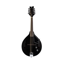 Ortega RMAE40SBK A Style Mandolin—Black Satin Finish, w/ Electronics