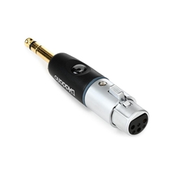 1/4" Male Balanced to XLR Female Adapter