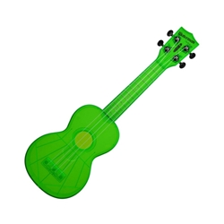 Kala Waterman Soprano—Fluorescent Green