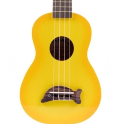 Makala Soprano Uke — Yellow Burst (Dolphin Bridge)