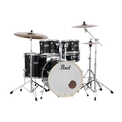Pearl Export 5-Pc Kit w/ Sabian Cymbal Pack & Hardware