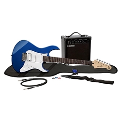 Yamaha GigMaker EG Electric Guitar Pack Metallic Dark Blue