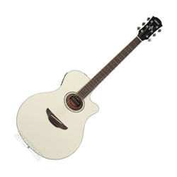 Yamaha APX600OBB Acoustic/Electric–Vintage White