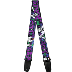 Buckle-Down GSWJK001 Guitar Strap - Joker